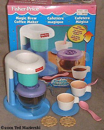 Fisher price matic brew coffee maker infographics